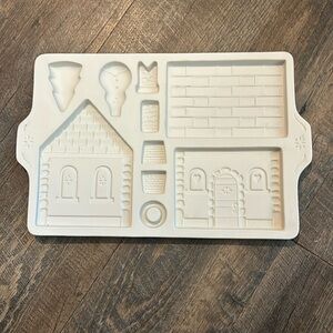 LONGABERGER POTTERY GINGERBREAD COUNTRY COTTAGE 1995‎ MOLD